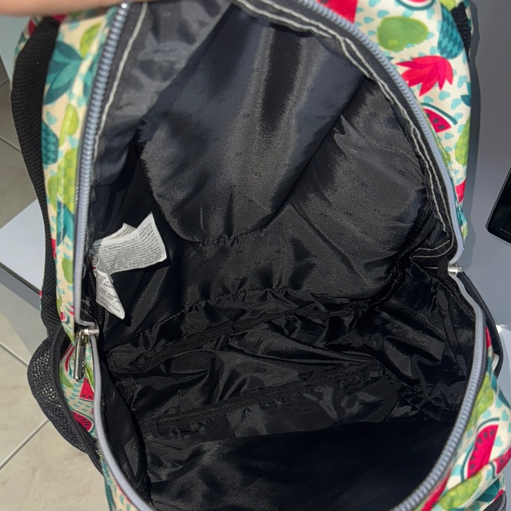 Vibrant Fruit Pattern Backpack - image 5